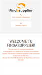 Mobile Screenshot of findasupplier.com